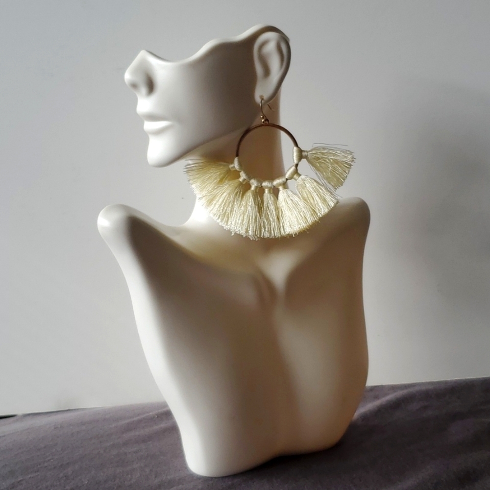 Bohemian Thread Earrings